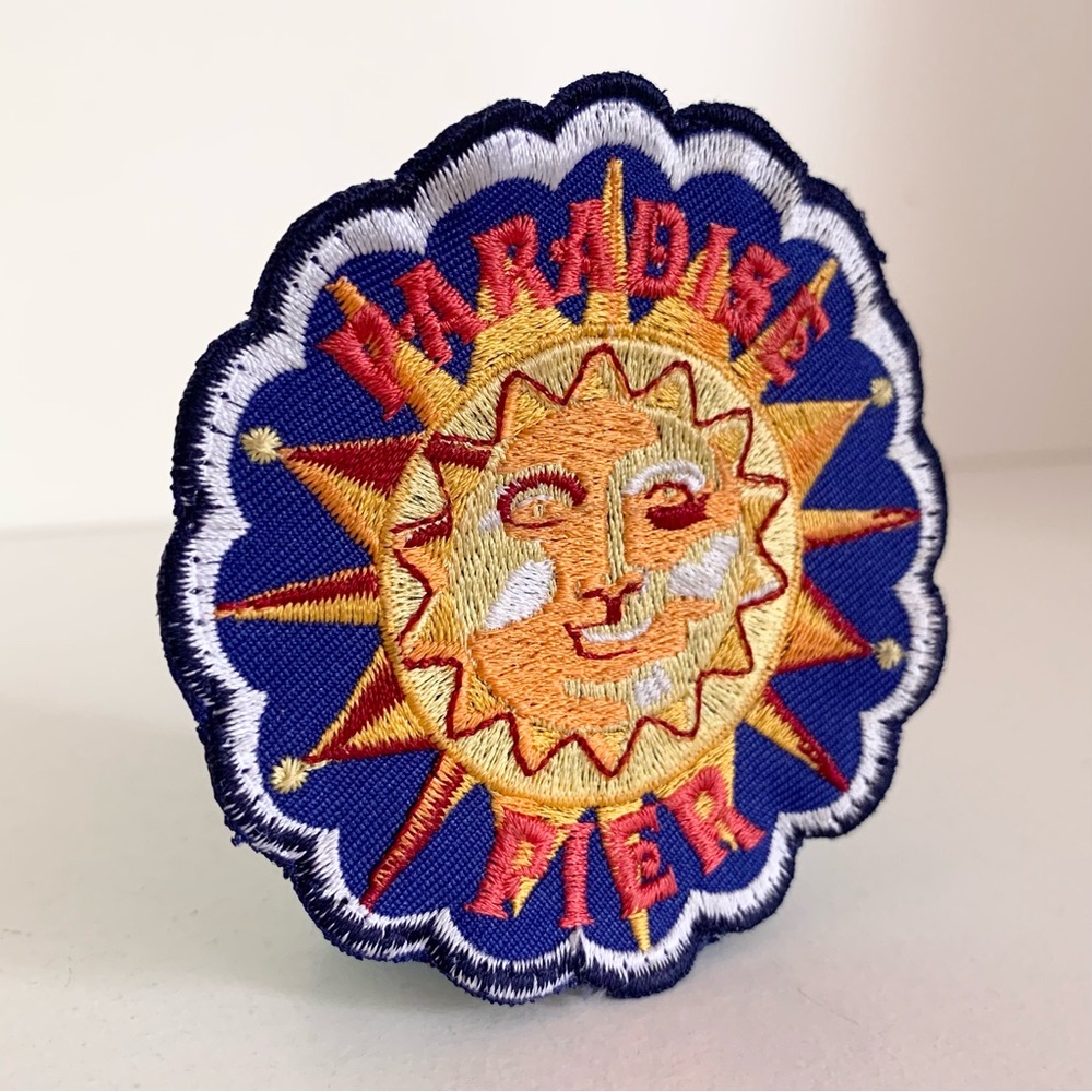 Vintage paradise pier embroidered patch - Picture 7 of 11